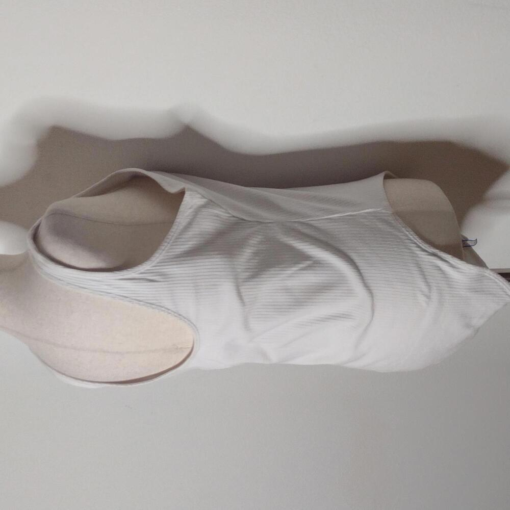 NWT Good American Women's White/Ribbed Bodysuit Size 4 - Picture 7 of 10